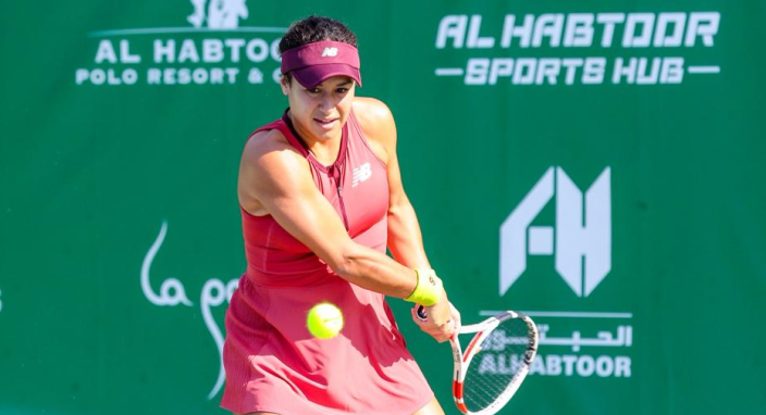 Zaytseva sends Babos packing from Al Habtoor Tennis Challenge